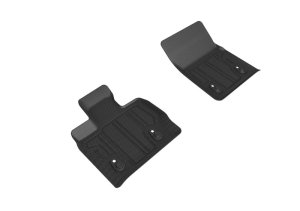 Mercedes-Benz G-Class Floor Mats - Front - 3D MAXpider - Kagu - Black - `19-`21 Mercedes-Benz G-Class Floor Mats - Front - 3D MAXpider - Kagu - Black - `19-`21